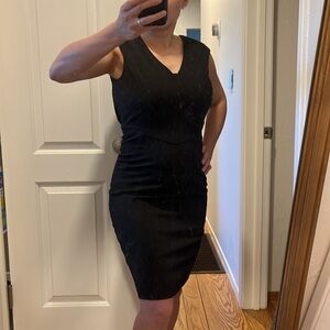 Mango basics LBD - knee length little black dress